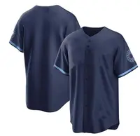 Chicago New Cubs Baseball Kleidung Herren Navy Blue Baseball Jersey