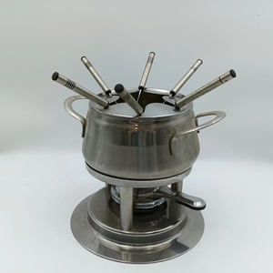 Juego <span class=keywords><strong>de</strong></span> tetera <span class=keywords><strong>de</strong></span> acero inoxidable para <span class=keywords><strong>Fondue</strong></span>, Set duradero para <span class=keywords><strong>restaurante</strong></span> - Product Image 5