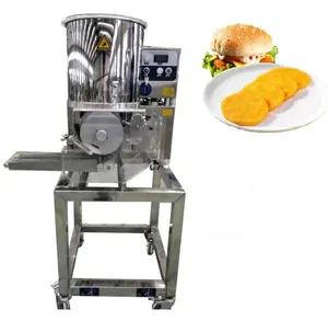 Ticari Hamburger presi Patty şekillendirici Burger şekillendirme makinesi yüksek verimlilik ile