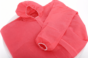 Vêtements de protection jetables imperméables et antistatiques <span class=keywords><strong>pour</strong></span> la transformation alimentaire et la viande, combinaisons EPI niveau C, protection contre les éclaboussures limitées - Product Image 4