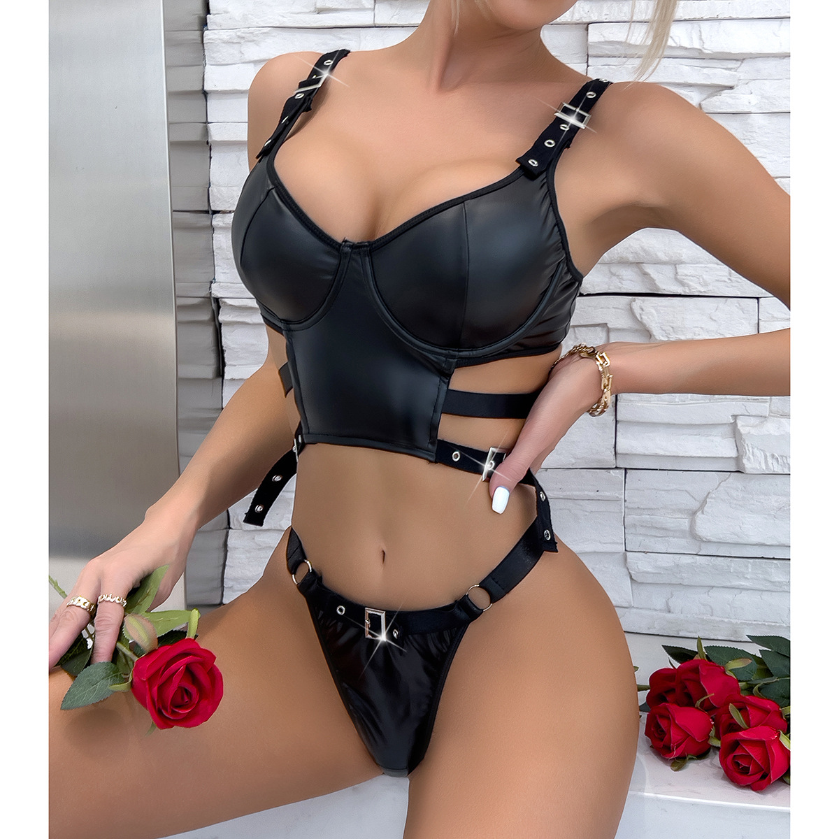 sexy pvc lingerie Latex Lingerie & Vinyl Lingerie main image 1