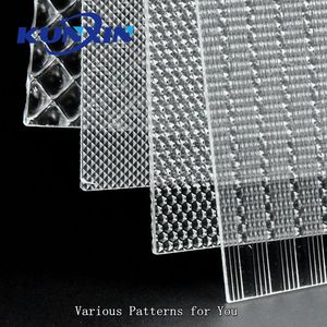 Kunxin quang de-glaring ánh sáng <span class=keywords><strong>ugr</strong></span> khuếch tán 1.5mm 2mm 2.5mm lăng kính tuyến tính dẫn khuếch tán tấm - Product Image 6