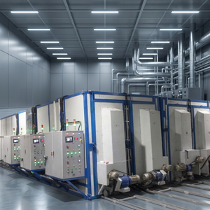 บูธพ่นสีฝุ่นระบบ PLC อัตโนมัติเต็มรูปแบบ ยี่ห้อ BRAHM กำลังไฟปรับแต่งได้ แรงดันไฟฟ้าสูงสุด 250 โวลต์ อุณหภูมิสูงสุด 1 องศาเซลเซียส รับประกัน 1 ปี - Product Image 3