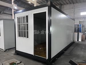 WELLCAMP <span class=keywords><strong>Grossiste</strong></span> Maison Conteneur Pliante <span class=keywords><strong>de</strong></span> Type Z Design Moderne Respirant Hôtel Chantier <span class=keywords><strong>de</strong></span> Construction Bureau Logement pour Réfugiés - Product Image 2