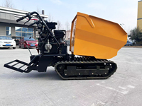 500KG 1000KG Selbstladender Gummiketten-Minidumper YFD05 YFD10
