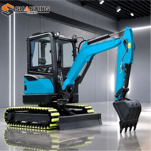 Mini excavadora multifuncional diésel para granja en oferta a bajo precio, mini excavadora hidráulica de cadenas de 0.8 toneladas, 1.3 toneladas y 2.5 toneladas. - Product Image 2