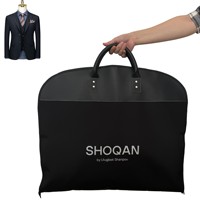Housse de protection de voyage personnalisée et personnalisée en cuir de luxe Oxford pliable sac à vêtements haut de gamme avec logo