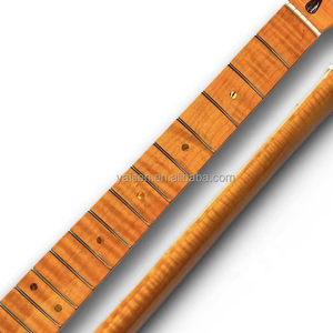 Hot SaleCustom 22 Fret Vintage TL <b>Guitar</b> Neck Flame Maple <b>Guitar</b> Neck for <b>Guitar</b> Parts - Product Image 2