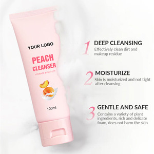 Exfoliante Facial de Espuma Rica de Avena de Marca Privada para una Hidratación Duradera, Limpiador Facial Exfoliante de 150 ml - Product Image 5