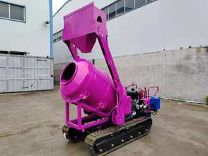 <span class=keywords><strong>Mixer</strong></span> Beton Diesel Mesin Diesel Euro 5 CE Konstruksi Mini <span class=keywords><strong>Mixer</strong></span> Beton Crawler <span class=keywords><strong>Mixer</strong></span> Beton dengan Pompa Self Loading - Product Image 3