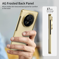 Étui de téléphone de luxe avec protection contre les chocs et givrage pour Honor Magic V5 V3, protection d'écran, protection intégrale anti-traces de doigts, accessoires mobiles