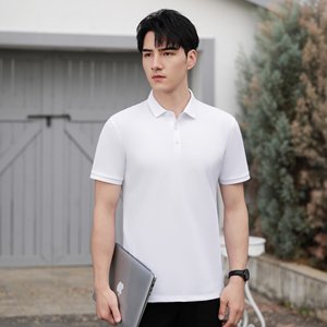 <span class=keywords><strong>Camiseta</strong></span> Polo de Hombre de Color Sólido de Alta Calidad / <span class=keywords><strong>Camiseta</strong></span> Polo Unisex con Logotipo Personalizado - Product Image 5