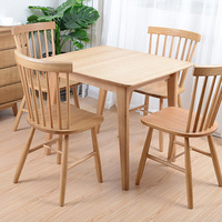 Restaurant moderne en bois bar Tables Meubles Bois Carré Salle Café Tables Ensemble