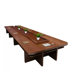 2024 hiện đại nội thất văn phòng bằng gỗ văn phòng hội nghị bảng với gỗ Gụ cho văn phòng phòng họp - Product Image 2