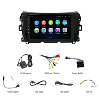 Autoradio Android 10 pour Murano/Navara/NP300 2014-2016, écran 9 pouces, navigation GPS, lecteur multimédia MP3, système radio stéréo