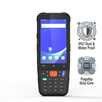 Komputer Mobile Tangguh IP67 Octa Core Android 15 Perangkat PDA Industri untuk Pabrik