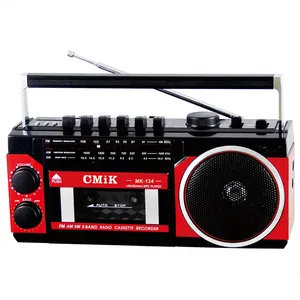 CMiK MK-134 Kaset Pemutar Terbaru dengan AM FM Multiband Radio Audio MP3 Perekam Kaset Portabel