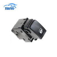 Bouton de commande de lève-vitre arrière noir à clé unique OE 935802E000 compatible avec les SUV compacts familiaux 2006-2009 pour porte latérale arrière
