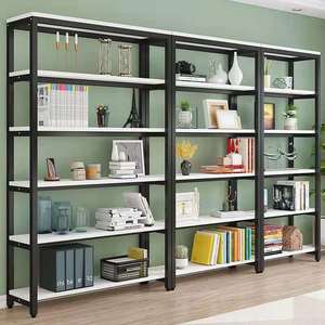 Modern Metal Living Room & Home Office <b>Bookcase</b>-Eco-friendly Powder-coated - Product Image 2