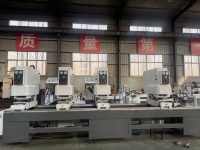 Máquina de Soldadura sin Costuras PLC de Cuatro Cabezas para Fabricación de Ventanas y Puertas de UPVC/PVC, Certificación CE, Larga Vida Útil