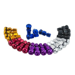 Pièces automobiles, tige de pneu sans chambre à air en aluminium coloré pour voiture de course - Product Image 5