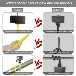 <span class=keywords><strong>Support</strong></span> de selfie flexible en silicone durable et facile à utiliser, <span class=keywords><strong>support</strong></span> de bâton de selfie souple en silicone, <span class=keywords><strong>support</strong></span> en silicone souple en forme de serpent - Product Image 6