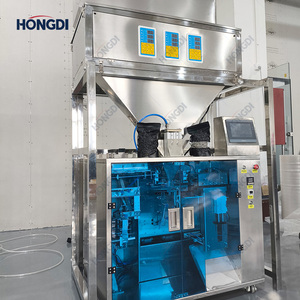 เครื่องบรรจุและปิดผนึกถุงอัตโนมัติความเร็วสูง HONGDI สำหรับบรรจุภัณฑ์อาหารแบบเม็ด ระบบมอเตอร์เซอร์โว แบบตั้งพื้นพร้อมซิปล็อค - Product Image 6