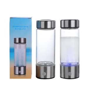 Glass Generator Molecular-Enriched Water Cup Alkaline Hydrogen Water Purifier Bottle Alkaline Cup Hydrogen- Rich Water