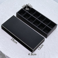 Boîte-cadeau de luxe IMEE personnalisée à 10 compartiments pour macarons, biscuits, nougats, flocons de neige croustillants, emballage de luxe pour produits sucrés