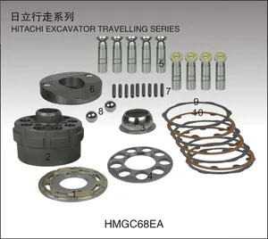 HITACHI EX60-1HM E70BHM Hydraulic Swing Motor Pump Spare Parts Pump Kits