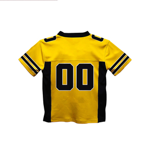 Jersey de Fútbol Americano Ecológico de Alta Calidad y Precio en Tendencia, 100% Poliéster, Diseño de Logotipo Personalizado, Jerseys Impresos - Product Image 2