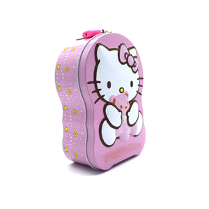 Boîte en métal de promotion en forme de voiture et de coeur pour jouets produit en étain carré pour l'utilisation de sandwich à la gelée de pain de chewing-gum de thé - Product Image 5
