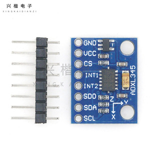 GY-291 ADXL345 เซ็นเซอร์วัดความเร่งแบบดิจิตอล 3 แกน โมดูลอินเทอร์เฟซ IIC SPI - Product Image 1