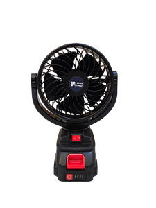 6/8 Inch 21V Lithium Battery Powered Brushless Motor Cordless Portable DIY Industrial Fan Swing Up/<b>down</b> Function for - Product Image 5