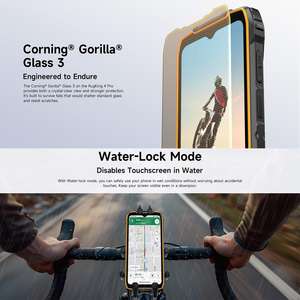 โทรศัพท์มือถือ <span class=keywords><strong>Ulefone</strong></span> RugKing 4 Pro รุ่นทนทาน หน้าจอ 6.56 นิ้ว แบตเตอรี่ 10200mAh รองรับการชาร์จย้อนกลับ 5W รองรับซิมคู่ NFC ระบบปฏิบัติการ Android 4G รองรับการชาร์จเร็ว 18W - Product Image 4