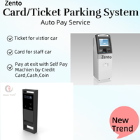Système de gestion de stationnement Zento Intégration d'auto-paiement avec lecteur de carte de suivi du temps Système de stationnement de barrière basé sur les billets