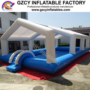 Vente flash d'été : grande <span class=keywords><strong>piscine</strong></span> gonflable durable avec toit pour enfants et adultes - Product Image 6