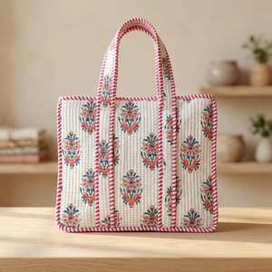 Elegante y Hermosa Bolsa de Mano de Tela de Algodón de Color Sólido con Cierre de Cremallera, Diseño Espacioso para Mujer, Estilo Vintage Hecho a Mano - Product Image 1
