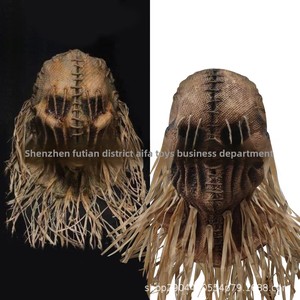 Masque de crâne en latex effrayant pour Halloween, Pâques, spectacles de fin d'année, accessoires de zombie pour effrayer les gens dans les maisons hantées - Product Image 4