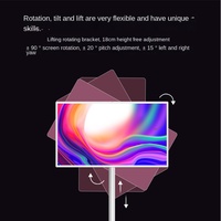 Affichage numérique LED Full HD de 21,5 pouces pour la publicité en intérieur, écran tactile portable et mobile, Smart TV avec diffusion en direct