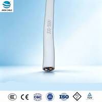 Fil électrique BVVB d'usine 1,5 mm 2,5 mm 4 mm 6 mm en cuivre massif avec gaine PVC 300/500V pour câblage domestique et bâtiment