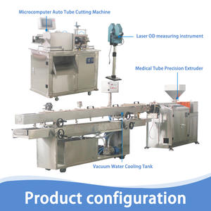 Hemodiyaliz kan boru seti AV fistül iğne diyaliz seti boru ekstrüzyon makinesi üretim hattı - Product Image 3