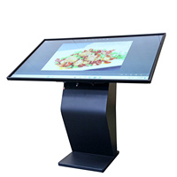Ikinor Ordinateur tout-en-un 43 pouces Lecteur publicitaire interactif LCD Kiosque numérique Écran tactile Point d'accès Wi-Fi 16 Go de RAM pour intérieur