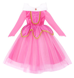 AmzBarley 2024 disfraz de niños bonito tul niños niñas fiesta Cosplay puesta en escena elegante princesa Aurora vestidos para chico - Product Image 3