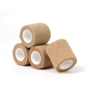 เทปพันผ้าพันแผลผ้าฝ้ายแบบเหนียวยืดหยุ่นแบบมีกาวในตัวเทปพันผ้าไม่ทอสำหรับนักกีฬาผ้ากอซพันสำหรับนักกีฬากีฬา - Product Image 3