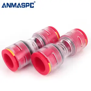 Tốt nhất bán HDPE Micro ống nối thẳng Ống Coupler Viễn Thông cho cáp quang HDPE PU microduct nối