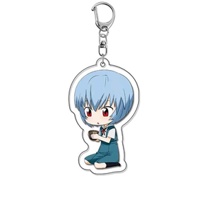 Llavero de acrílico de Eva New Century Evangelion <span class=keywords><strong>Ikari</strong></span> <span class=keywords><strong>Shinji</strong></span>, bonito colgante para bolso, regalo, recuerdo, llavero para amigo, lindo - Product Image 4