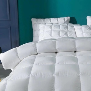 Tiêu Chuẩn Châu Âu Oeko-Tex Cấp Giấy Chứng Nhận 80% 90% <span class=keywords><strong>White</strong></span> <span class=keywords><strong>Goose</strong></span> <span class=keywords><strong>Down</strong></span> <span class=keywords><strong>Comforter</strong></span> - Product Image 5