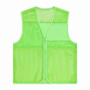 Outdoor Sports Vest Mesh Breathable Lightweight Men's Fishing Workwear Blue Size M L XL - Product Image 4