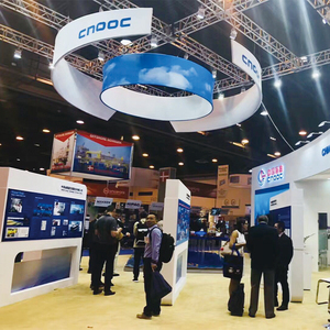 Bannière <span class=keywords><strong>de</strong></span> plafond suspendue <span class=keywords><strong>facile</strong></span> à assembler, fourniture d'usine, bannière d'exposition pour salon professionnel - Product Image 4